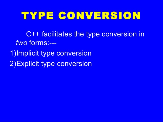 Type conversion and type casting on #C (module 12)