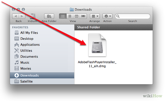 find adobe flash on mac