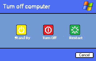 My computer turns off. Windows turn off. Windows XP turn off. Windows XP turn off Computer. Windows XP log off.